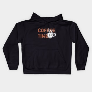 Coffee Time Kids Hoodie